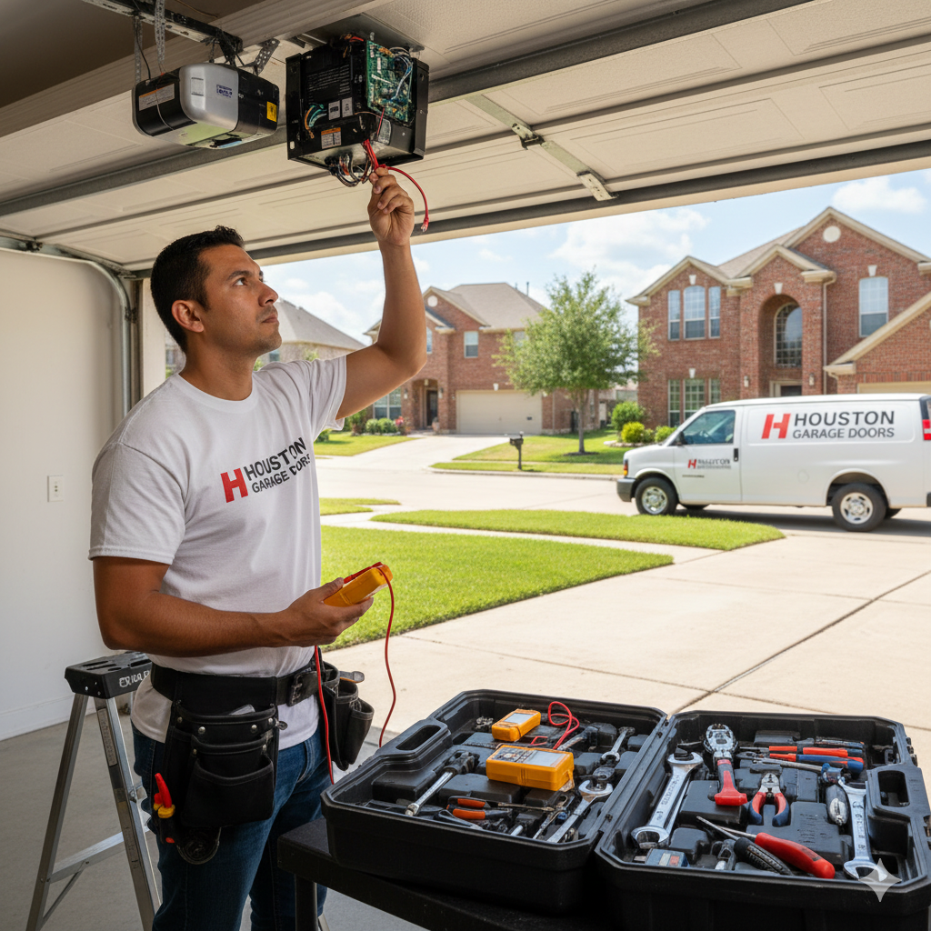 Garage Door Opener Repair in Houston
