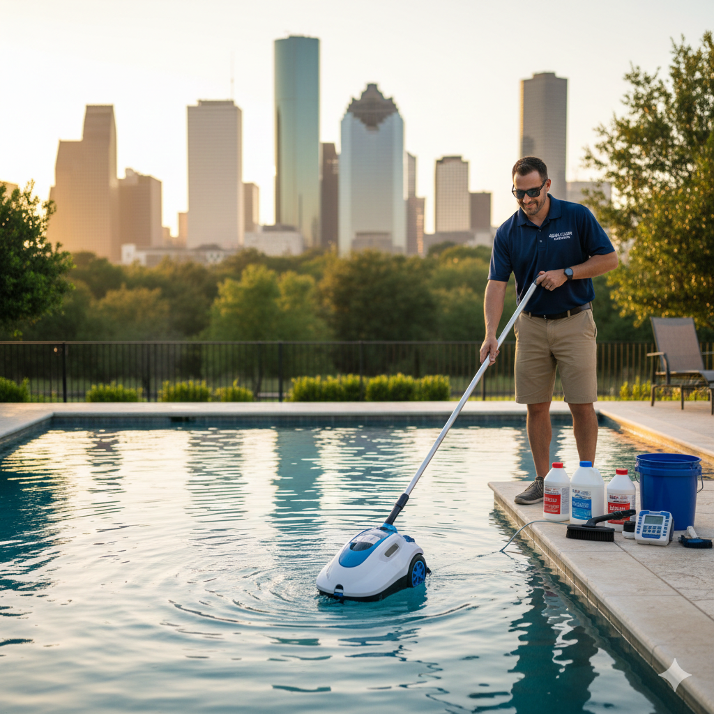 Professional Pool Cleaning Houston