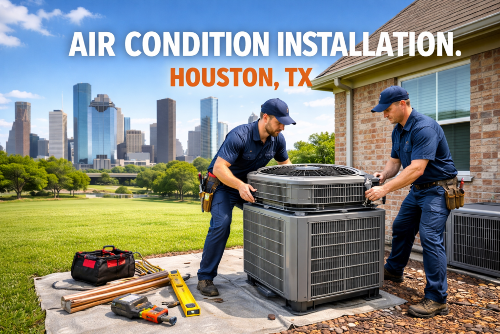 air condition installation in Houston