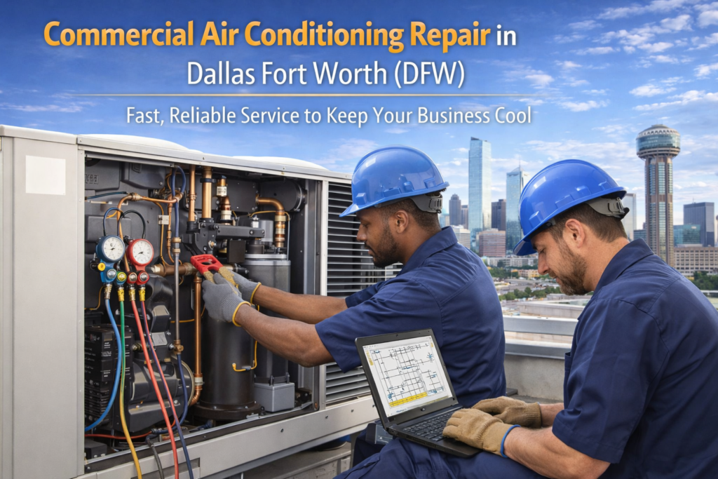 Commercial Air Conditioning Repair in Dallas Fort Worth