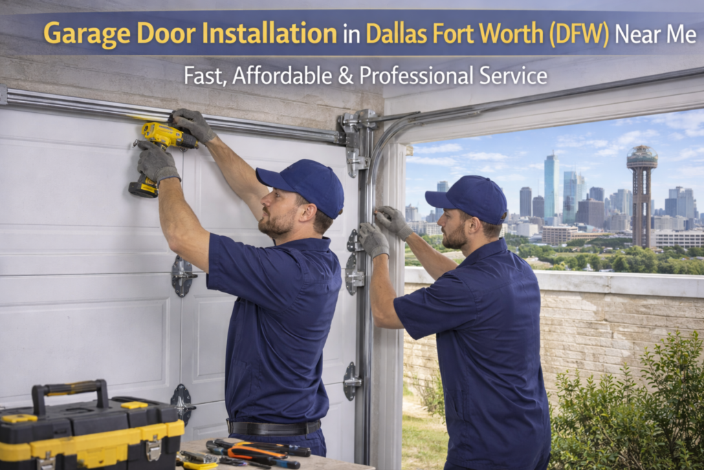 Garage Door Installation in Dallas Fort Worth (Dfw) near Me