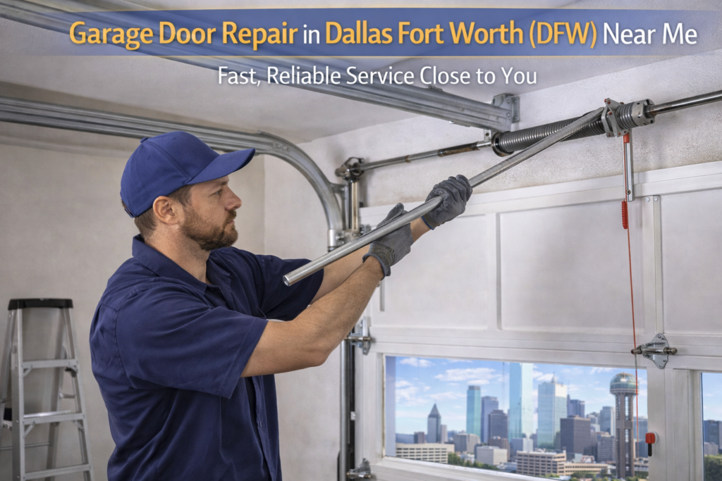 Garage Door Repair in Dallas Fort Worth (Dfw) near Me
