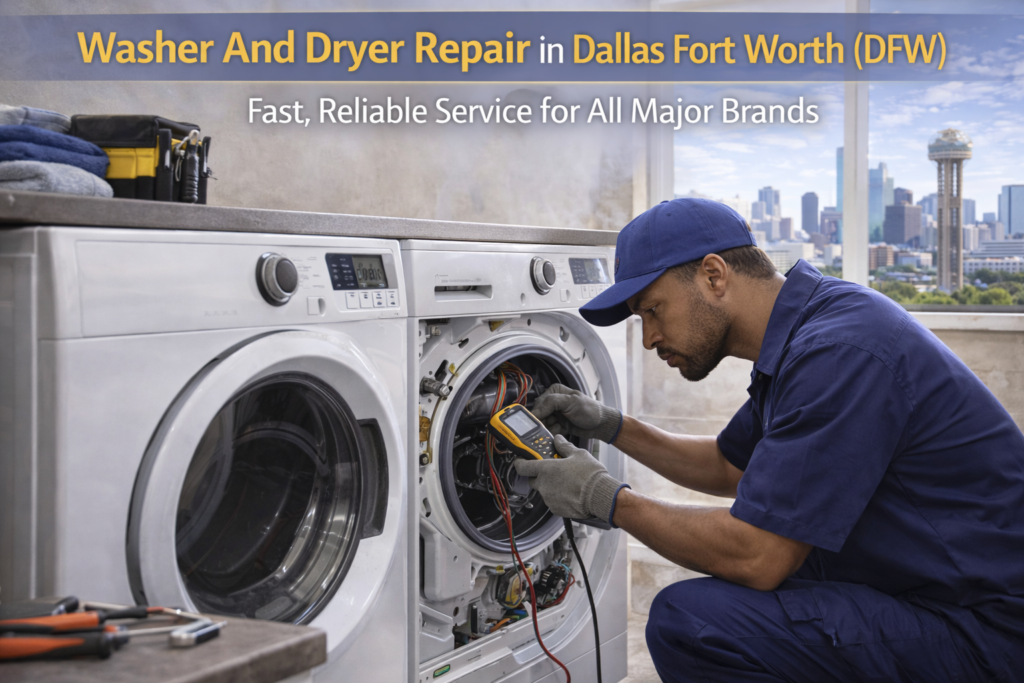 Washer And Dryer Repair in Dallas Fort Worth (Dfw)
